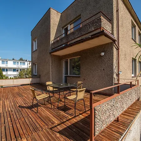Horyzont -domek Na Sosnowej Z Tarasem Hébergement de vacances